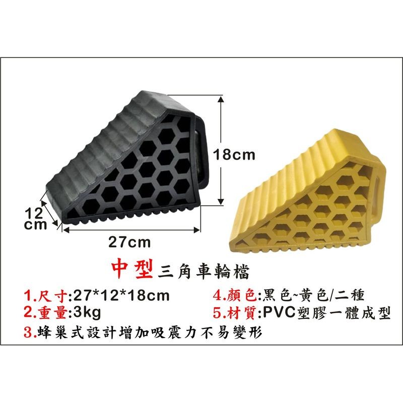 PVC三角檔車輪中型