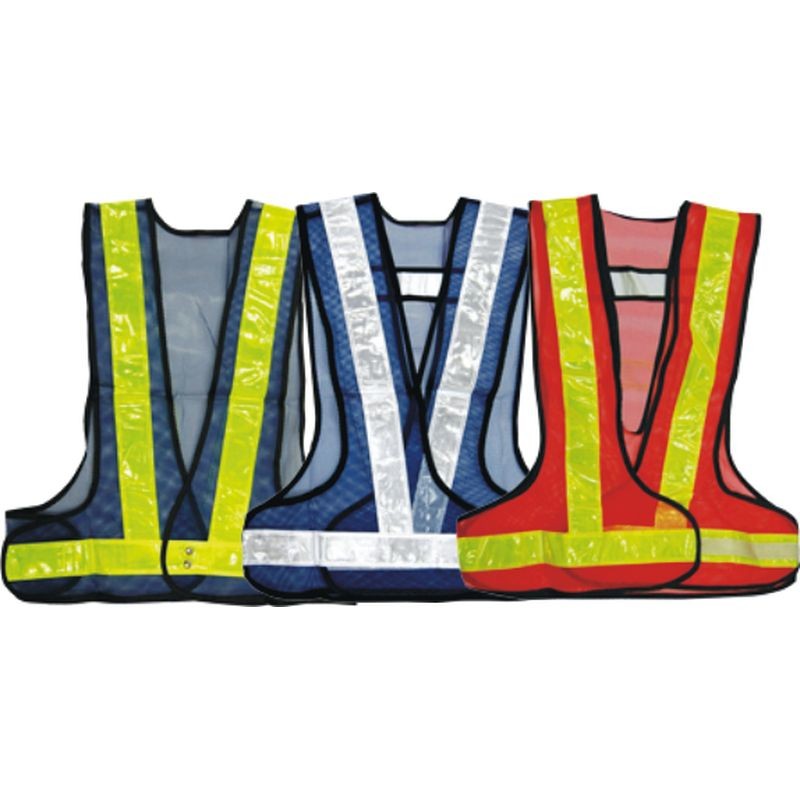 日式V型有網反光背心